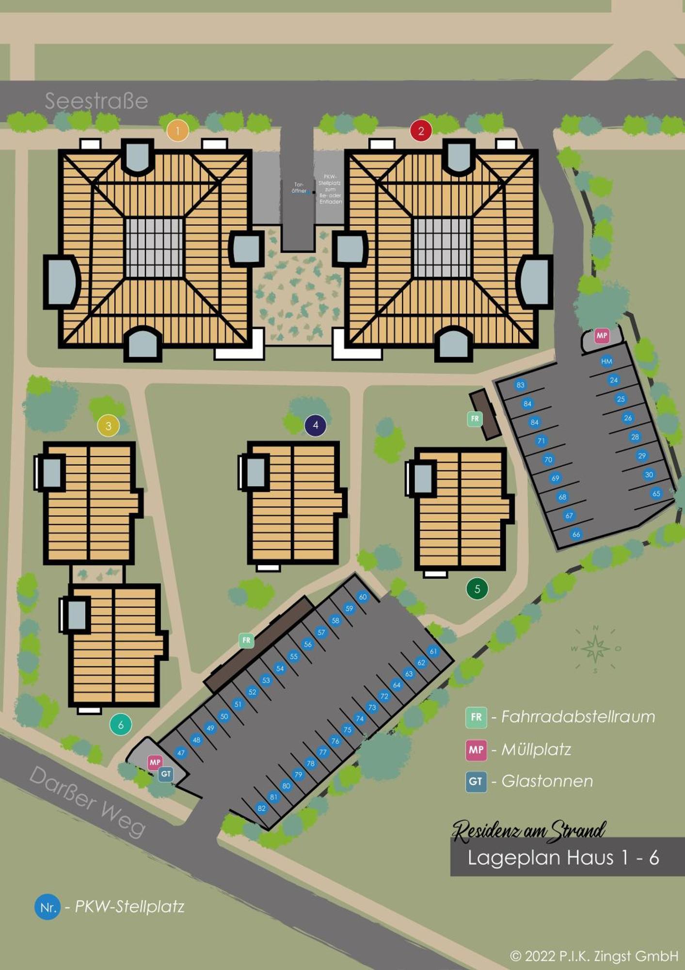 Residenz Am Strand Wohnung 2-39 Zingst Exteriér fotografie